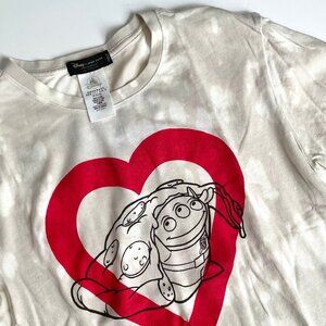 Disney x Junk Food Limited Edition Pizza is Love Tie Dye Tee Size M